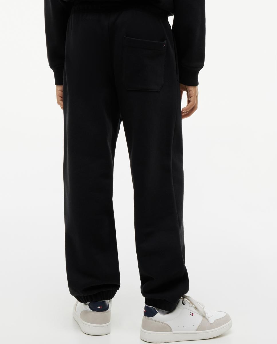 Joggers com Logótipo Bordado Preto-3