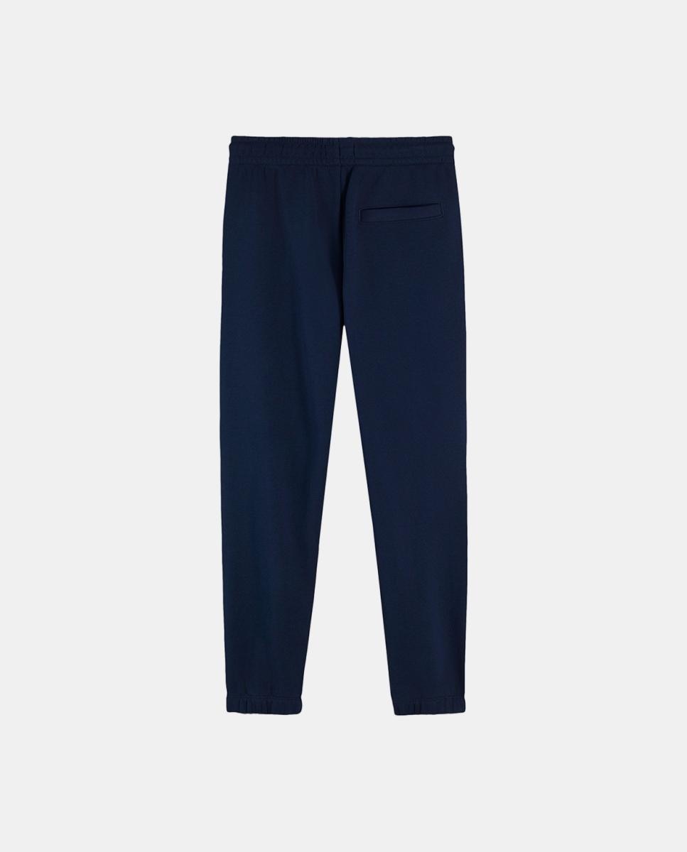 Joggers com Logótipo Bordado Azul-6