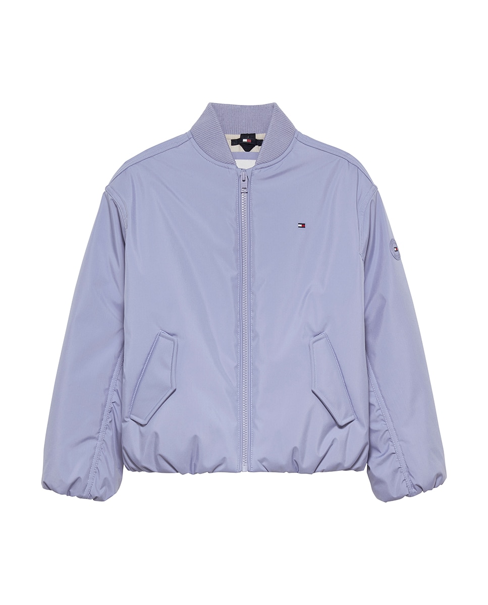 Blusão Tipo Bomber Tommy Hilfiger Roxo-5