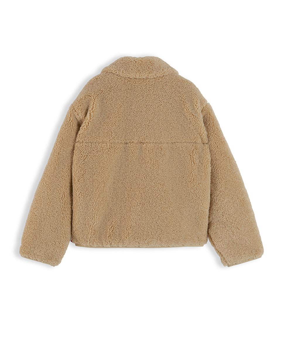 Abrigo de niña estilo forro polar - Tommy Hilfiger - Amarillo Amarillo-6