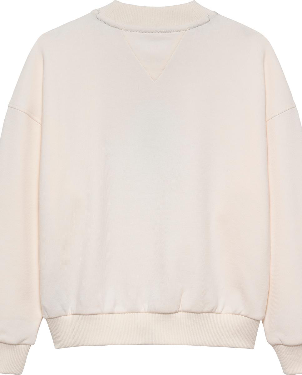 Sweatshirt com Logótipo Floral Tommy Hilfiger Branco-6