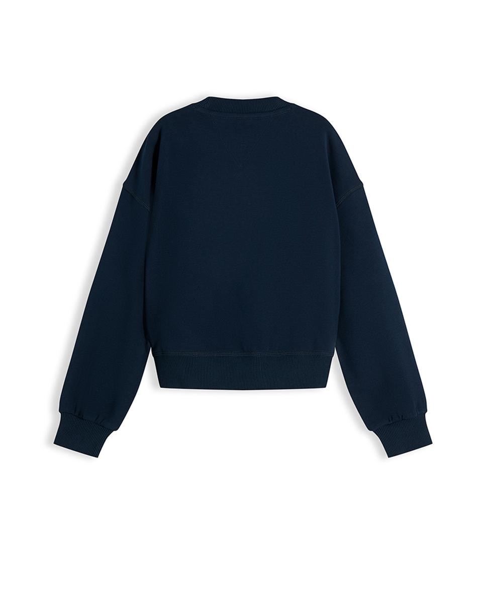 Sweatshirt com logótipo bordado Tommy Hilfiger Azul-6