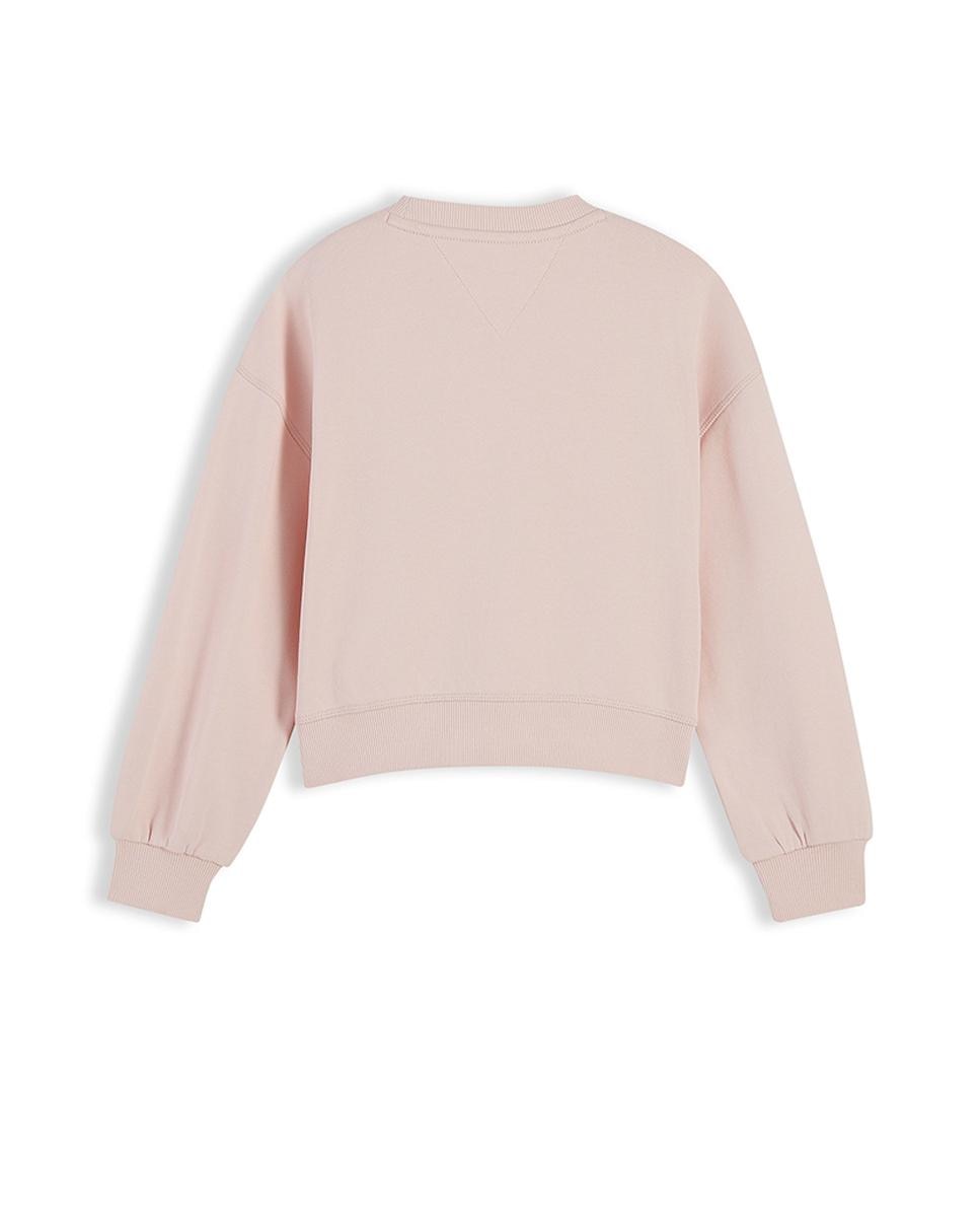 Sweatshirt com Decote Redondo Amarelo-6