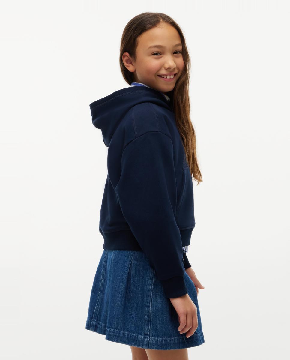 Sweatshirt com capuz Amarelo-2