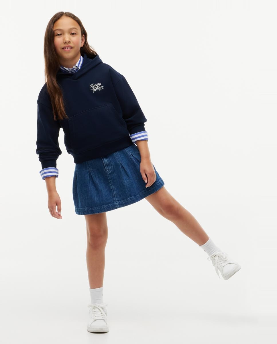 Sweatshirt com capuz Amarelo-4