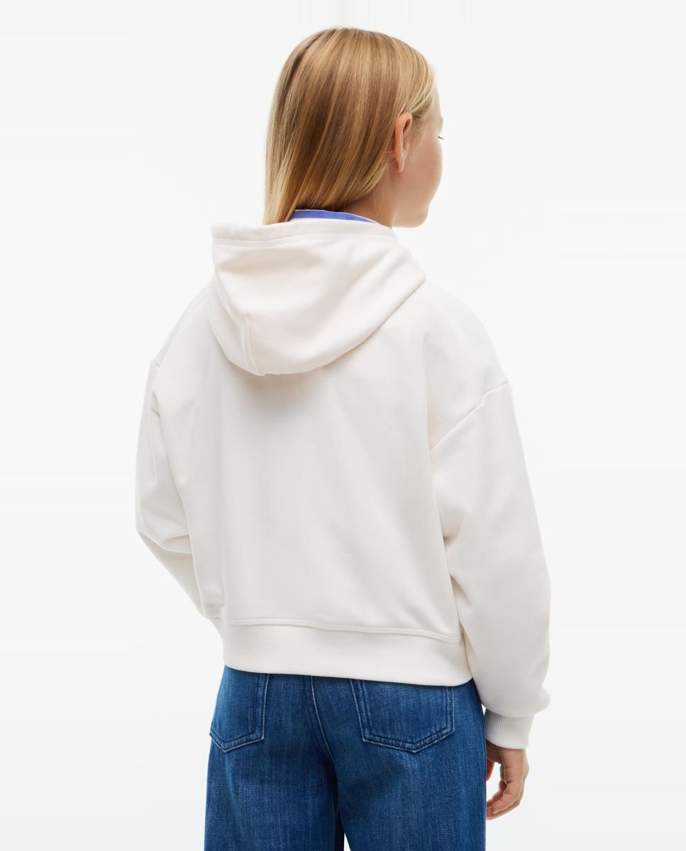 Sweatshirt com capuz Amarelo-2