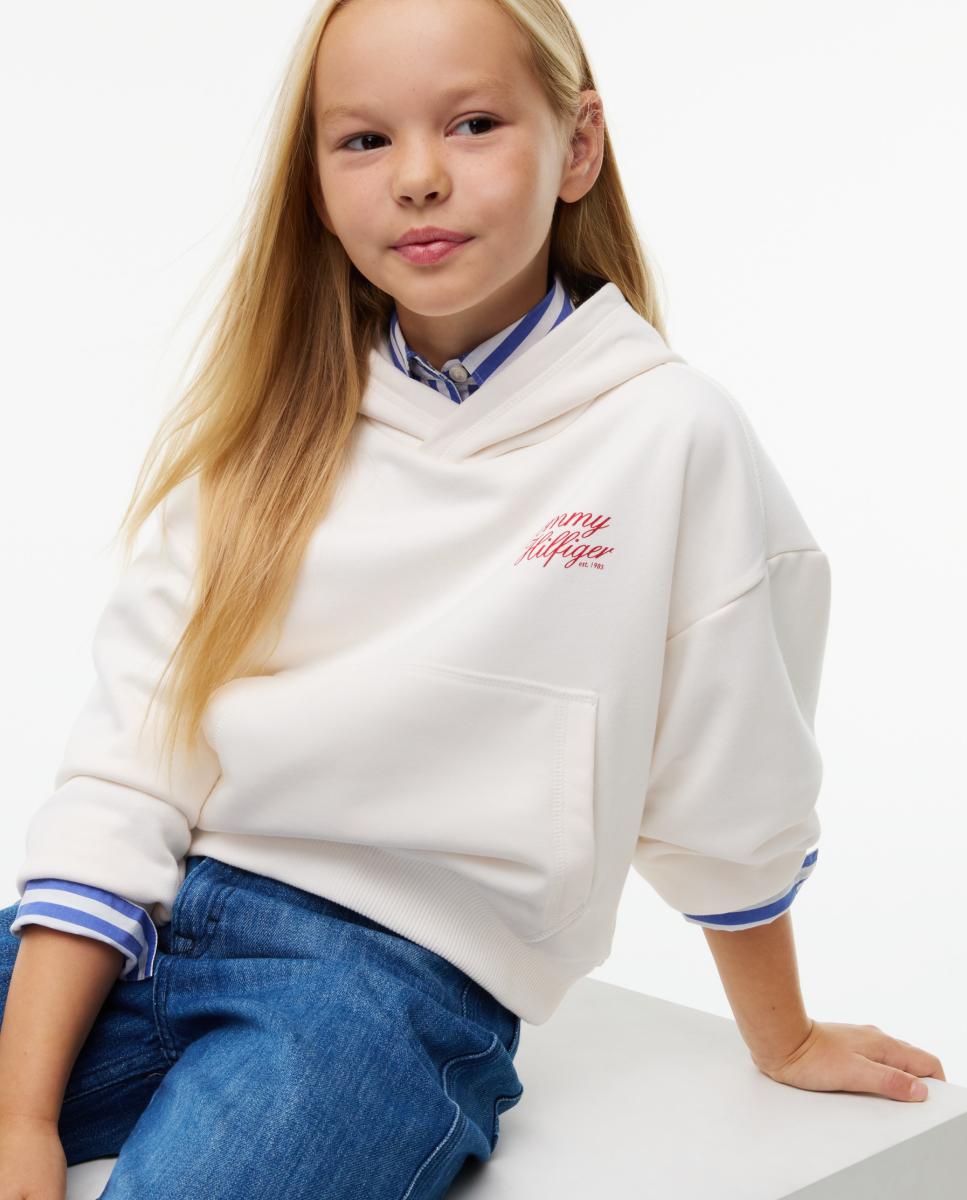 Sweatshirt com capuz Amarelo-3
