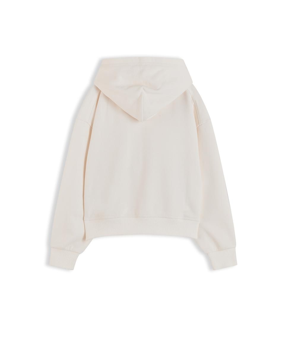 Sweatshirt com capuz Amarelo-6