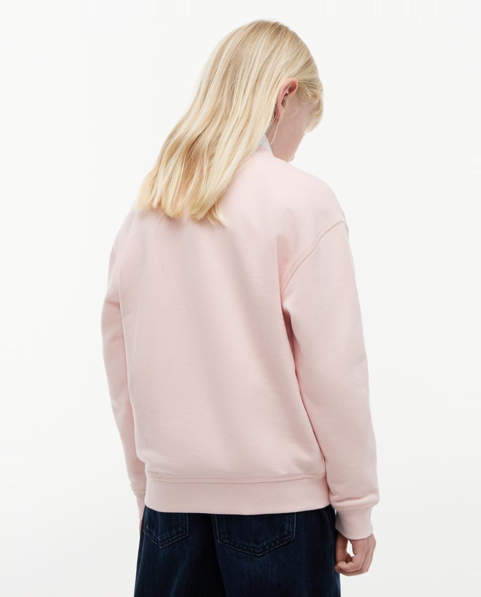 Sweatshirt com Decote Redondo e Logótipo Snoopy Amarelo-2