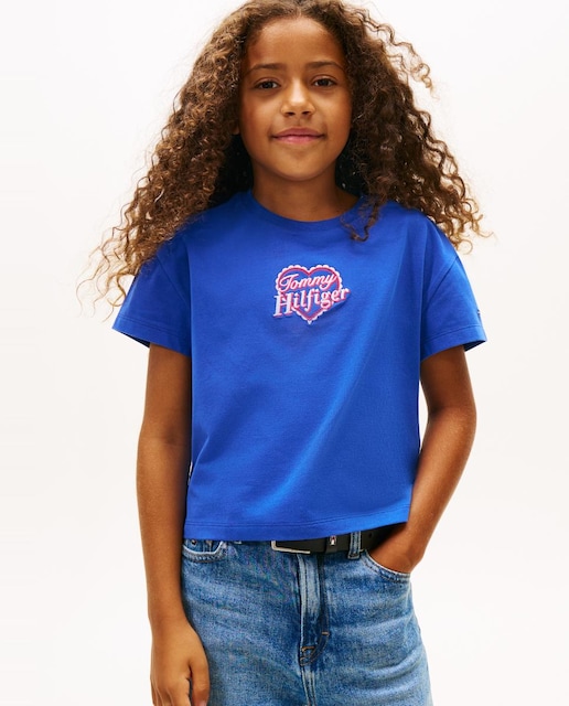 Imagem 0 de T-shirt com Logótipo em Forma de Coração