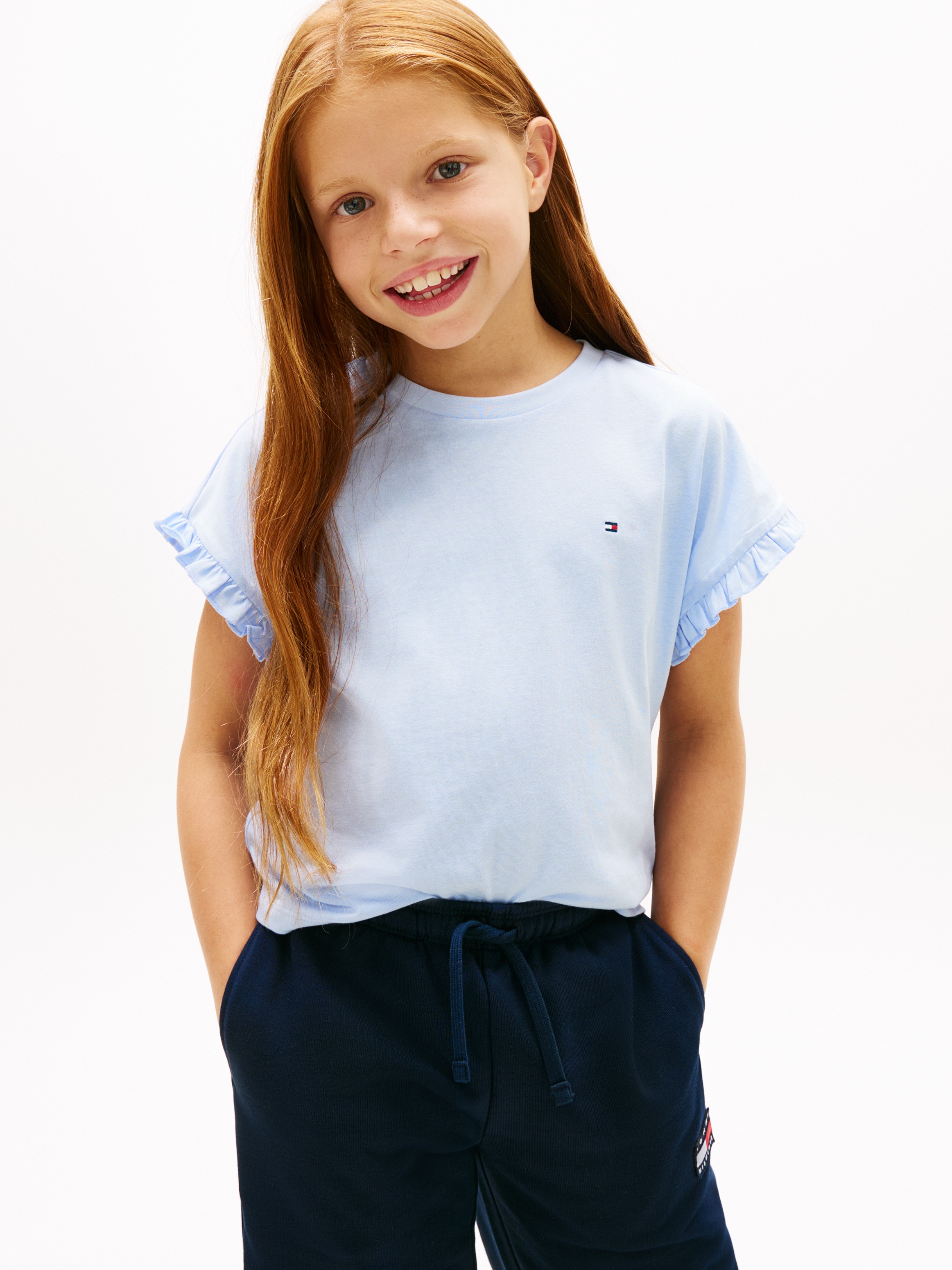 Imagem 0 de T-shirt com Folhos e Logótipo no Peito