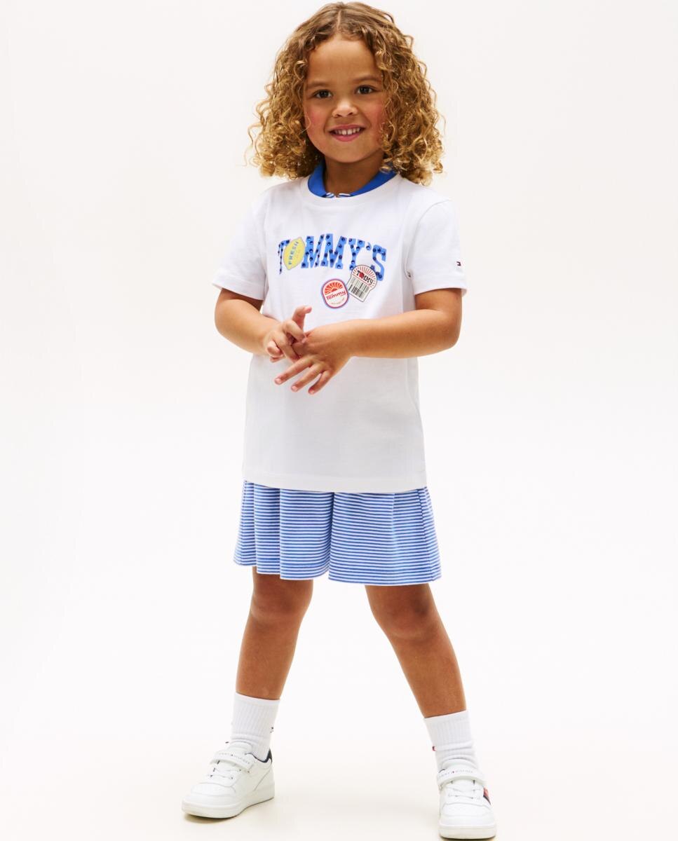 Camiseta de niña con estampado de frutas - Tommy Hilfiger - Blanco Blanco-4