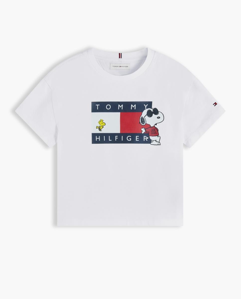 T-shirt de Manga Curta com Bandeira no Centro Amarelo-5