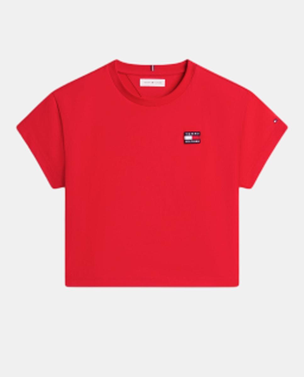 Camiseta de niña de manga corta - Tommy Hilfiger - Amarillo Amarillo-5