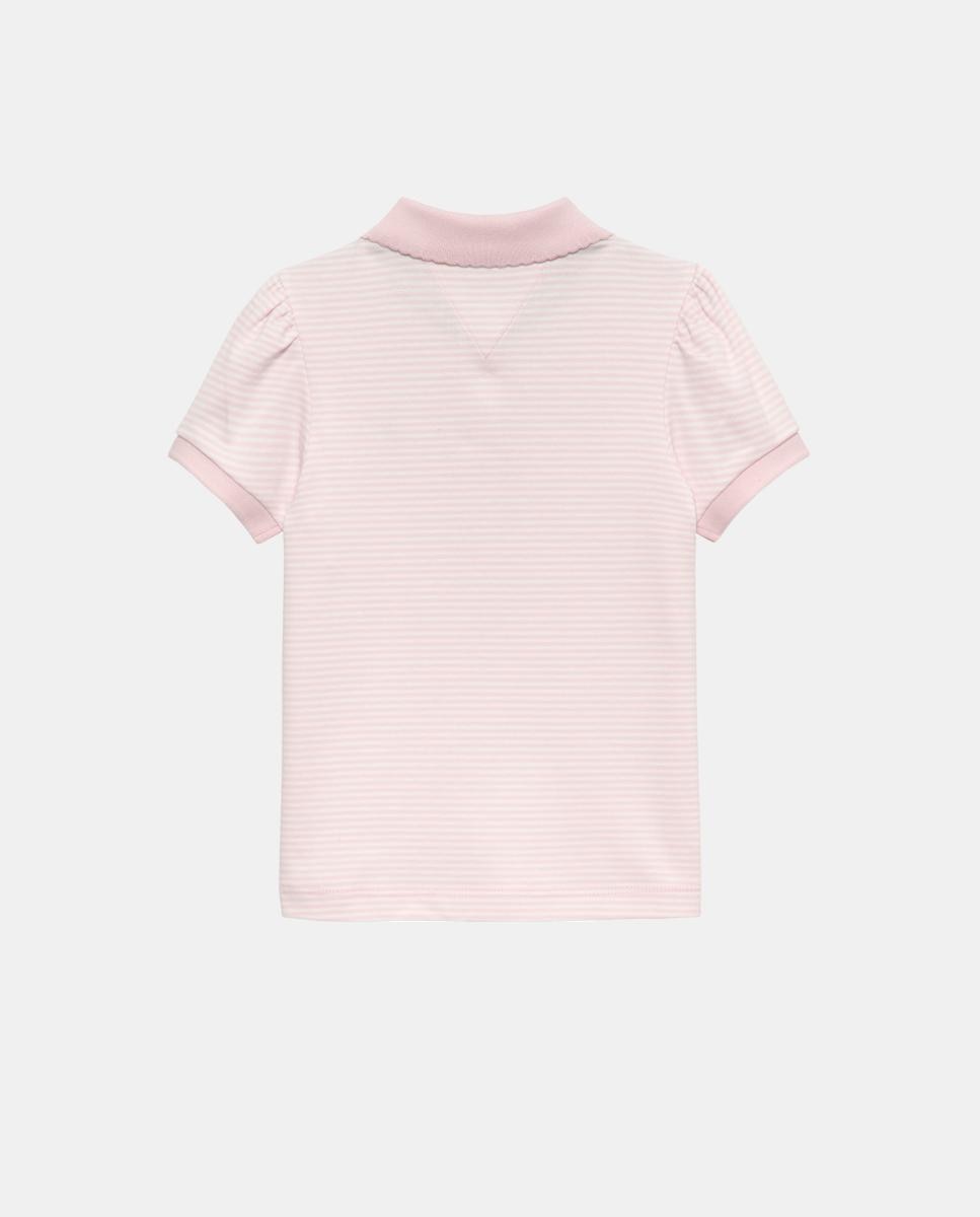Polo com Mangas em Balão Tommy Hilfiger Rosa-2