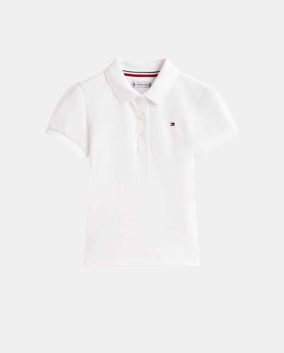 Polo com Mangas em Balão Tommy Hilfiger Branco-5