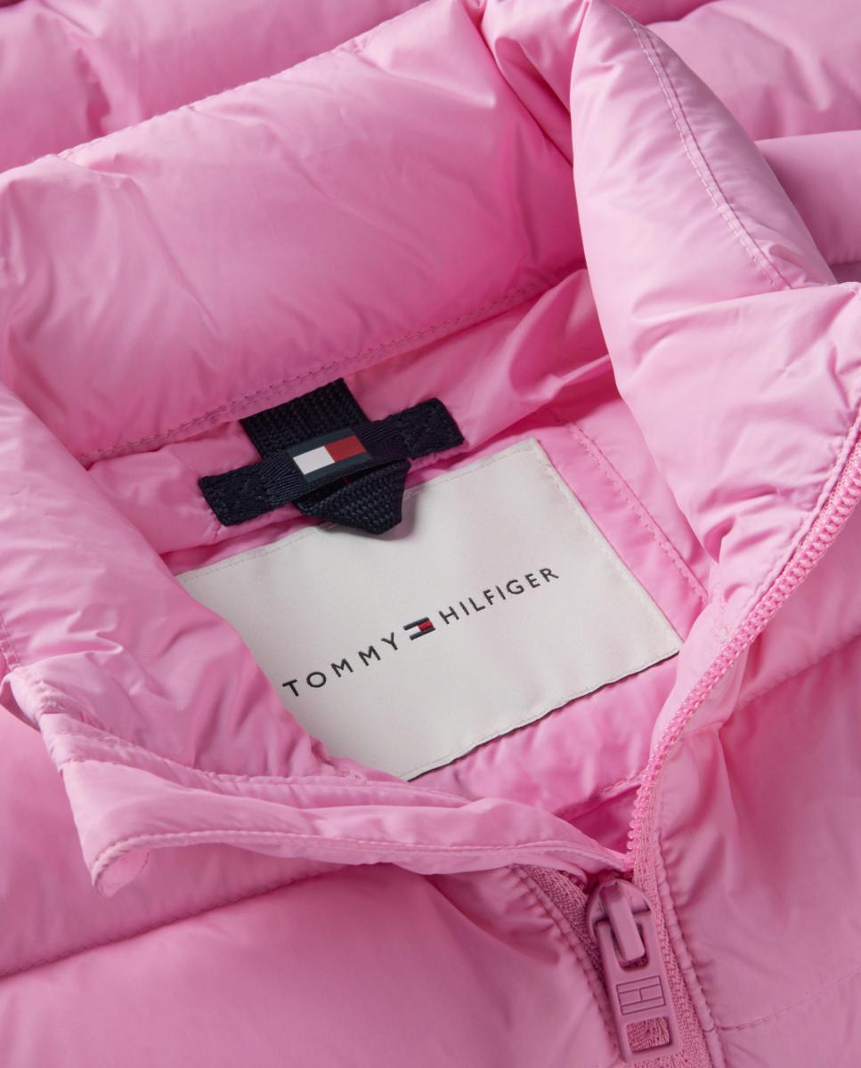 Polo de Manga Comprida às Riscas Rosa-8