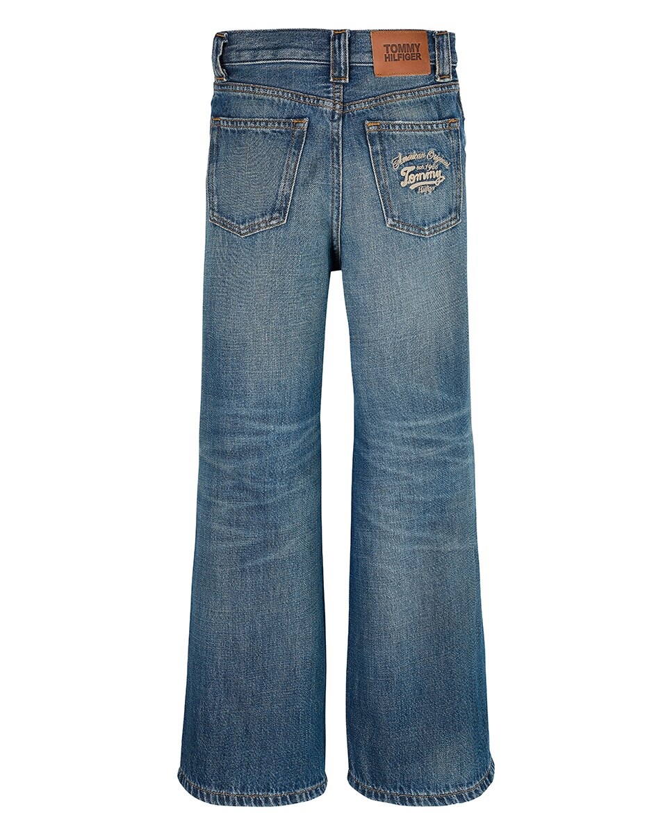 Jeans à Boca de Sino Azul-7