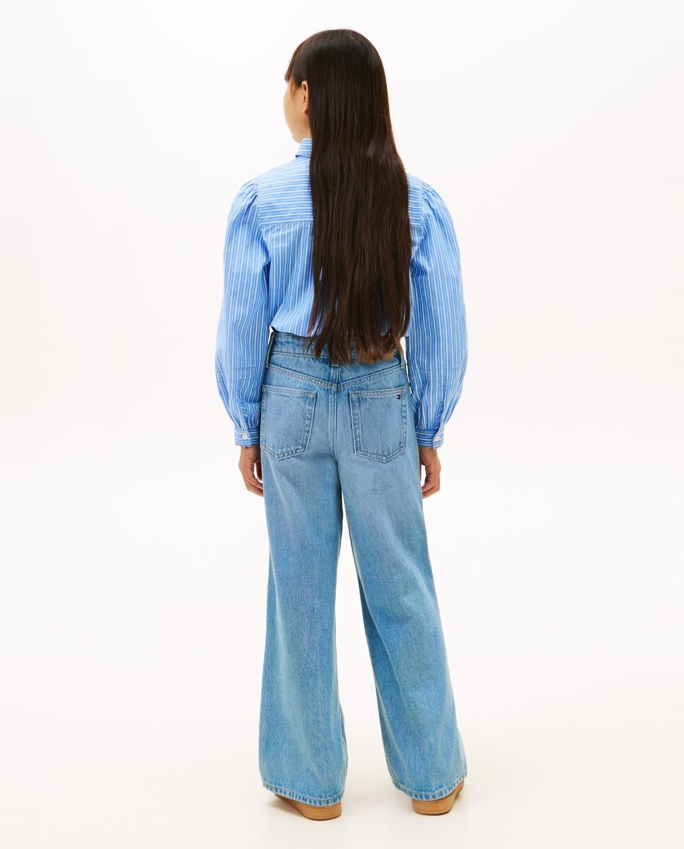 Jeans Mabel Wide Leg Azul-2