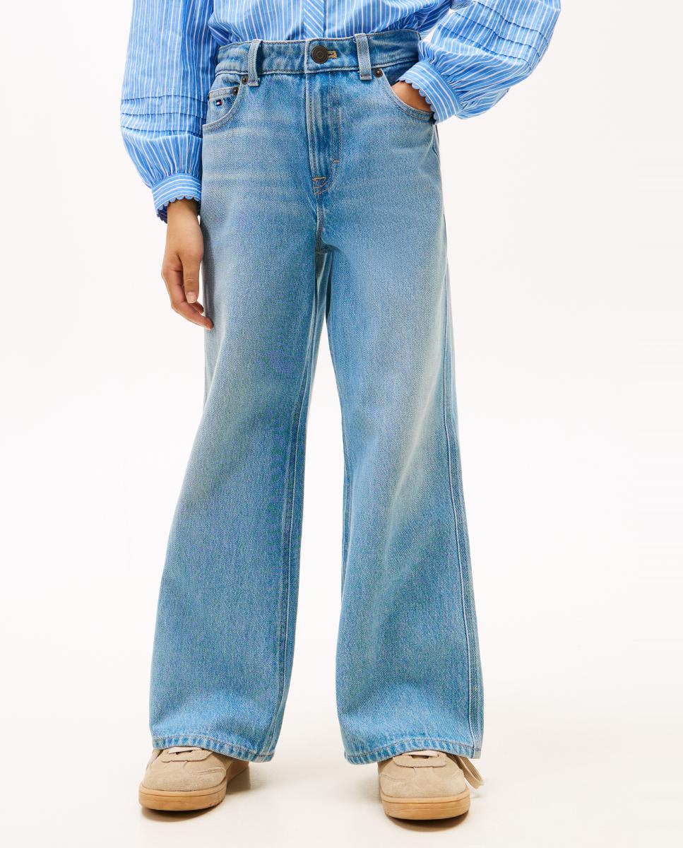 Jeans Mabel Wide Leg Azul-3