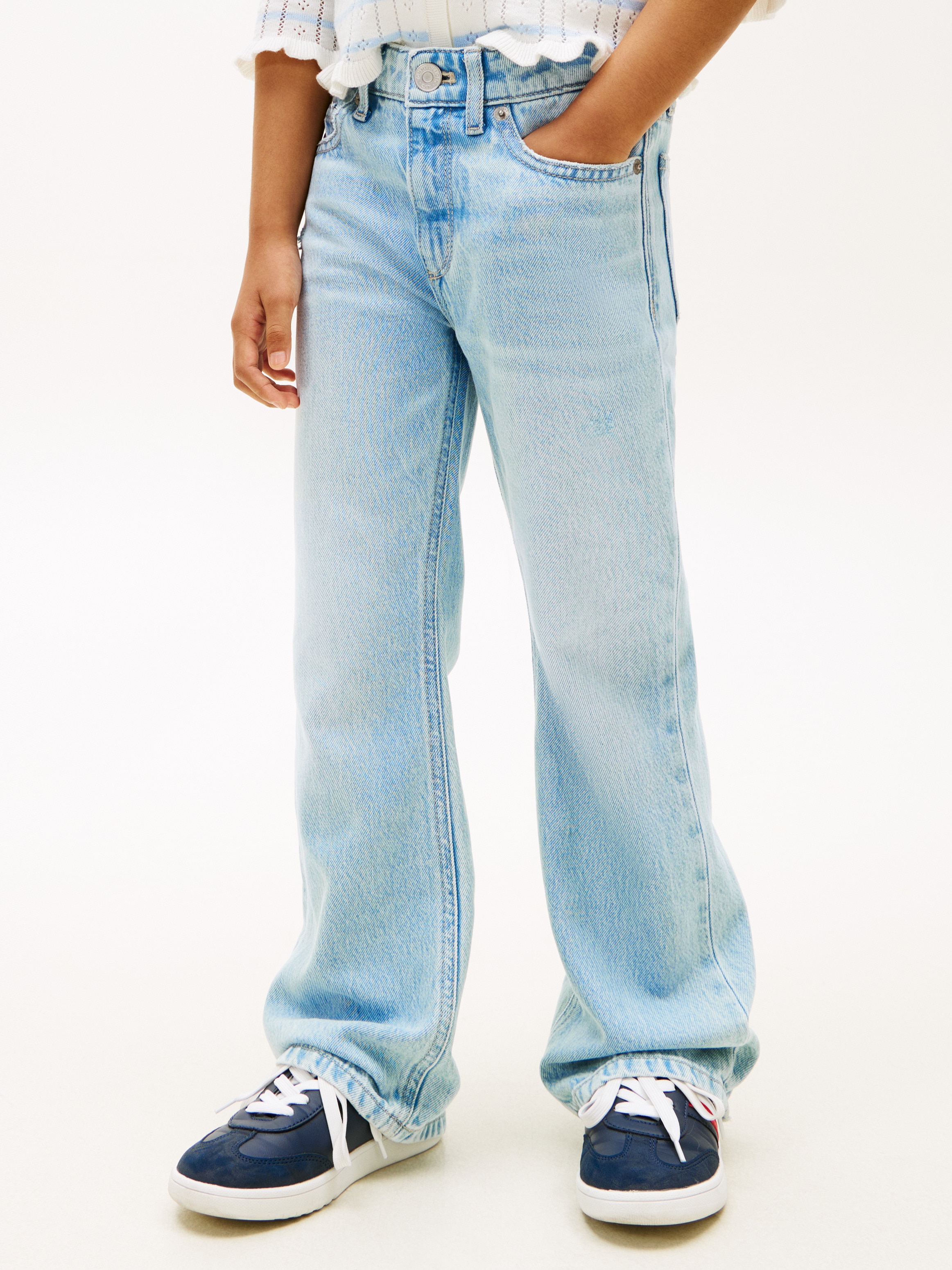 Jeans à Boca de Sino - Azul-Claro Tommy Hilfiger Azul-2