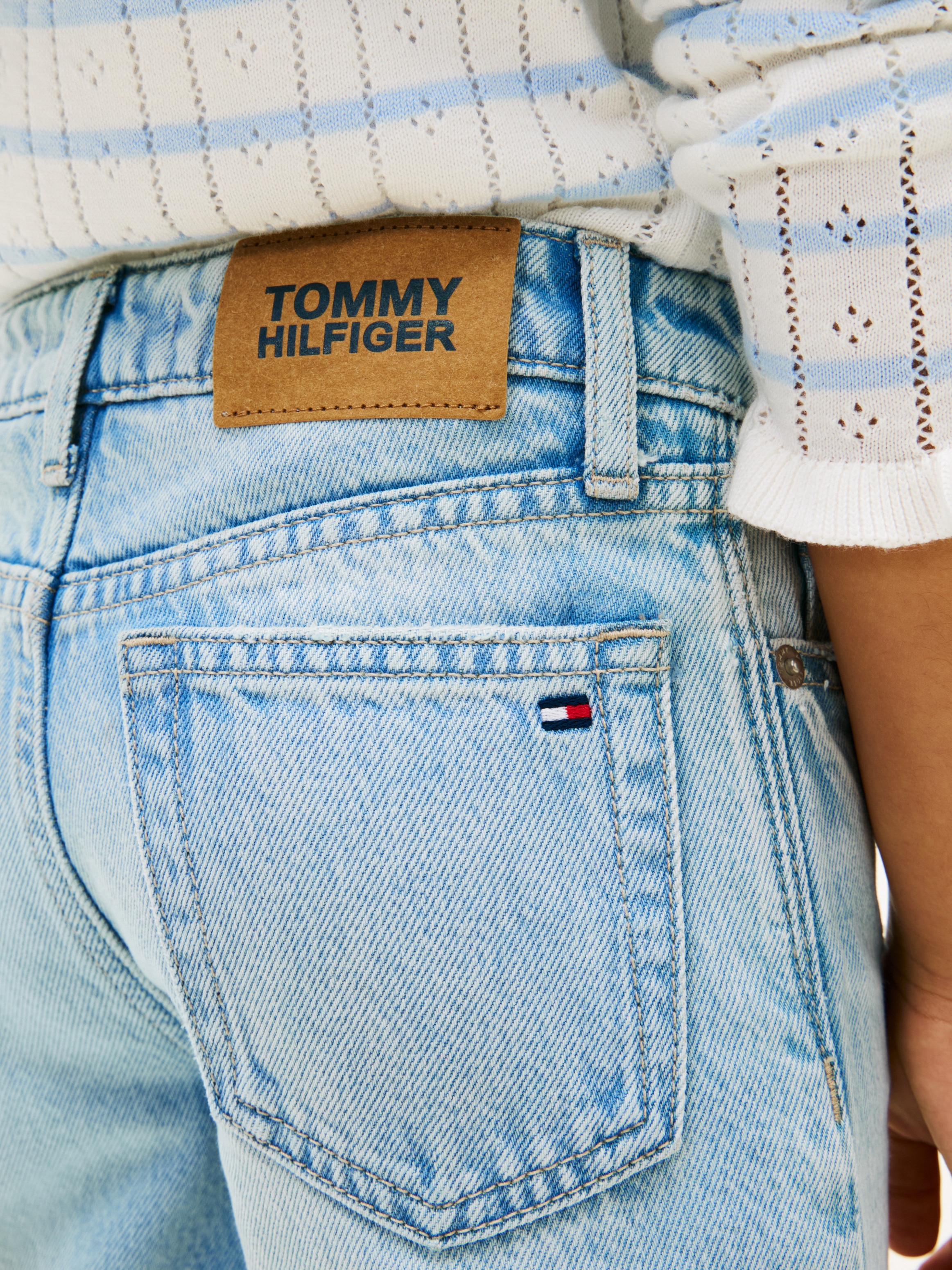 Jeans à Boca de Sino - Azul-Claro Tommy Hilfiger Azul-3