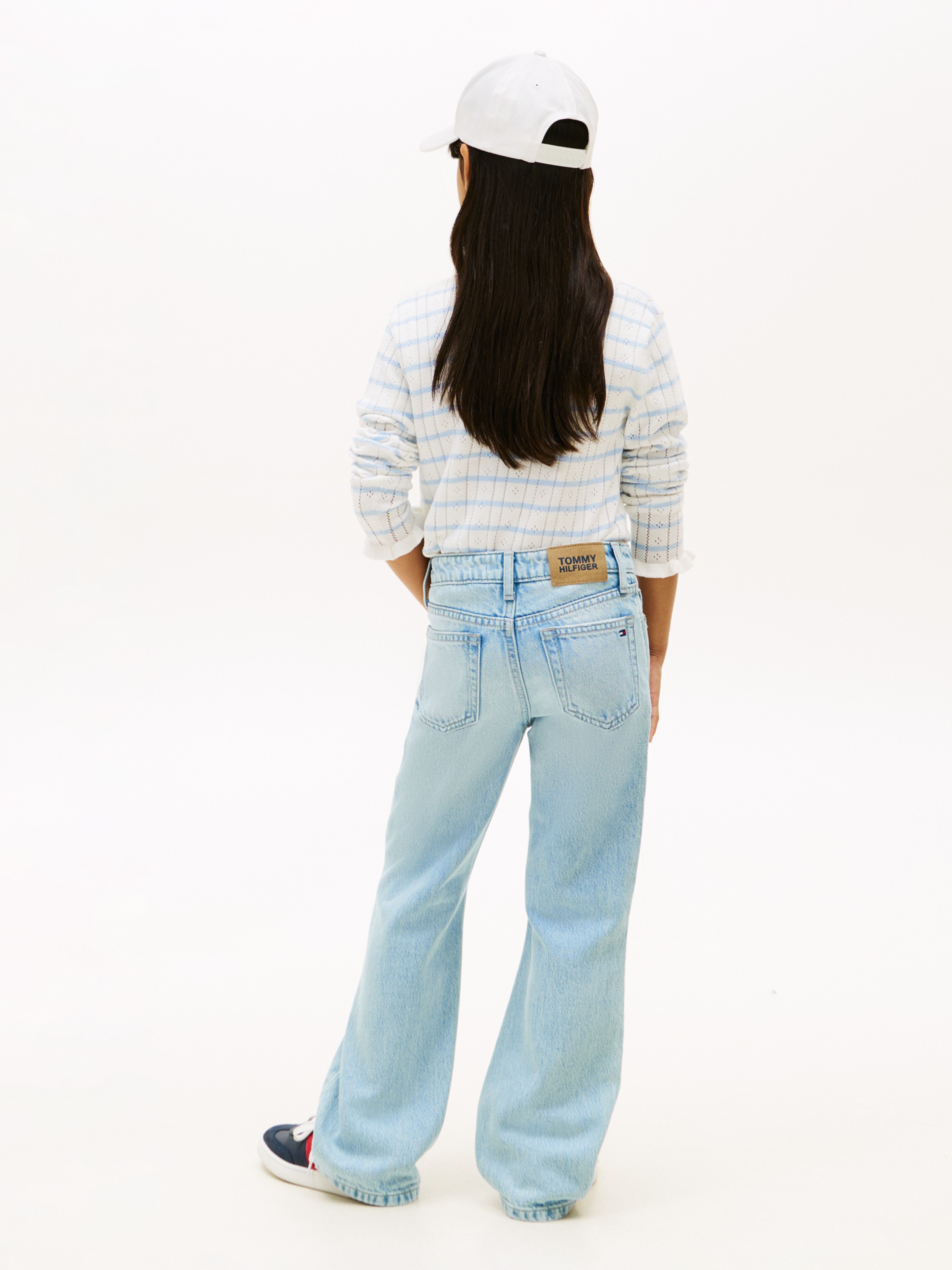 Jeans à Boca de Sino - Azul-Claro Tommy Hilfiger Azul-4