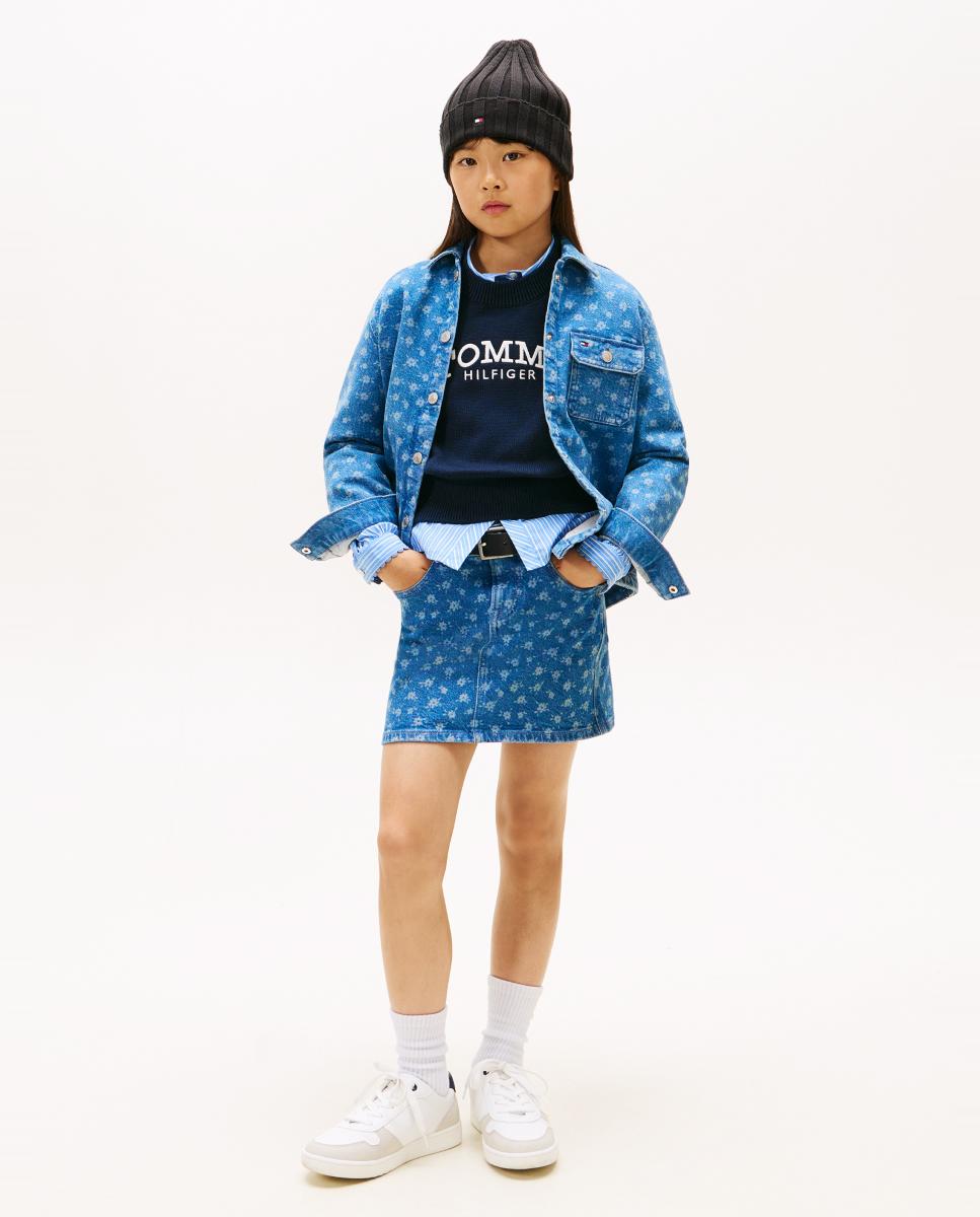 Imagem 0 de Saia de Ganga com Estampado Floral