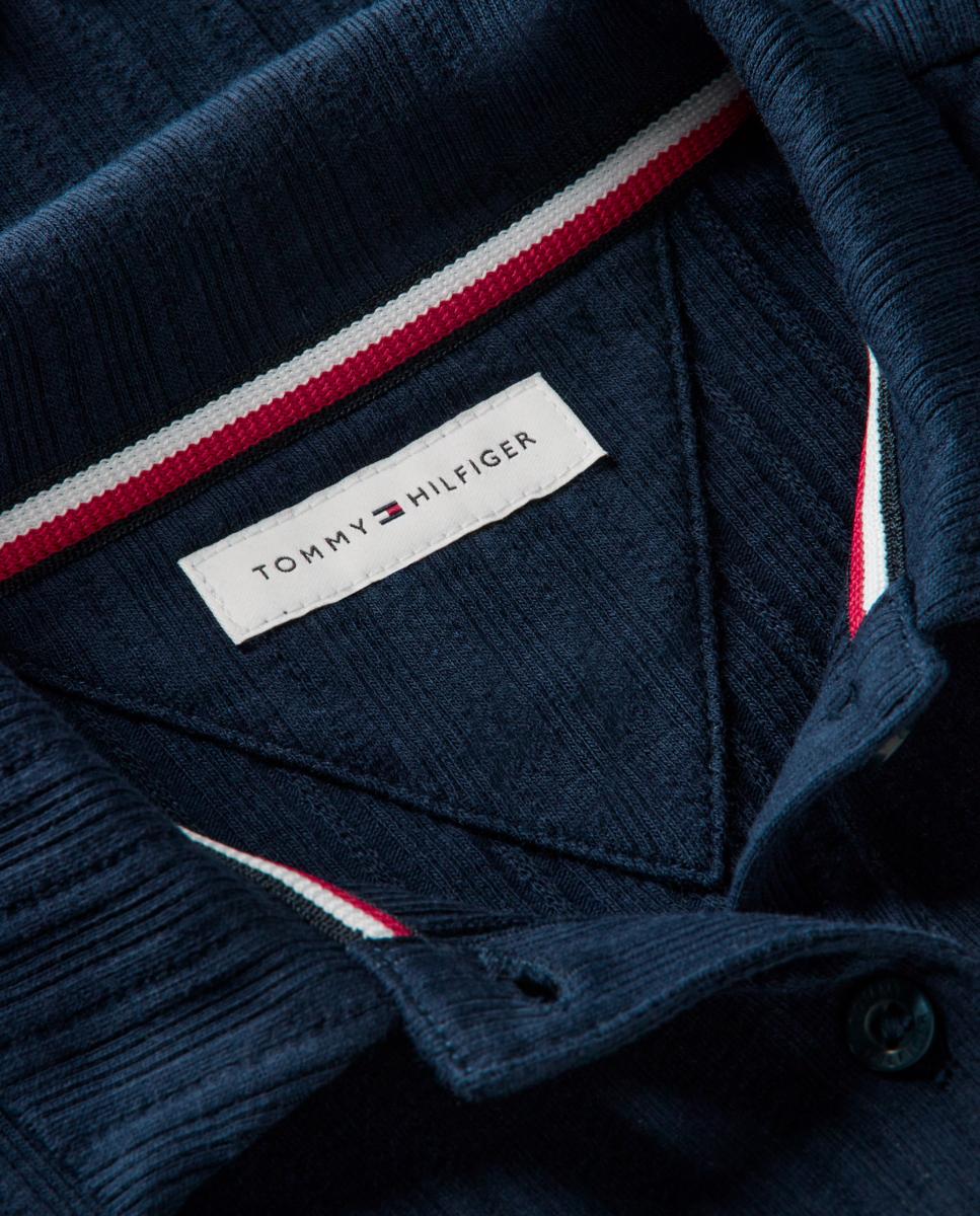Joggers com Logótipo Bordado Tommy Hilfiger Azul-7