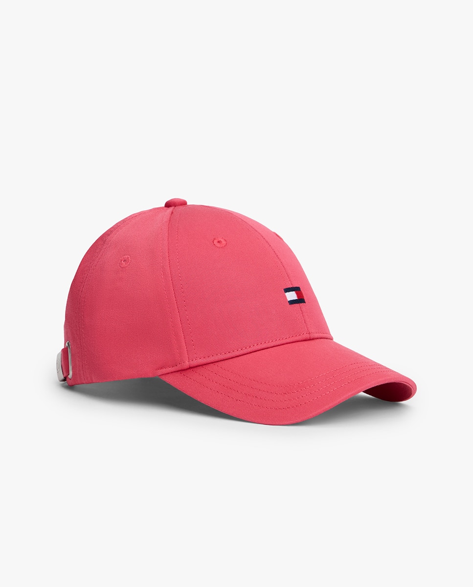 Boné com Bandeira Bordada Tommy Hilfiger Rosa-1