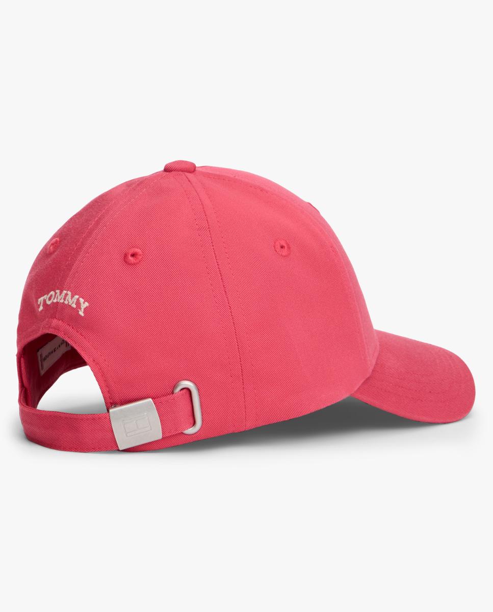 Boné com Bandeira Bordada Tommy Hilfiger Rosa-2