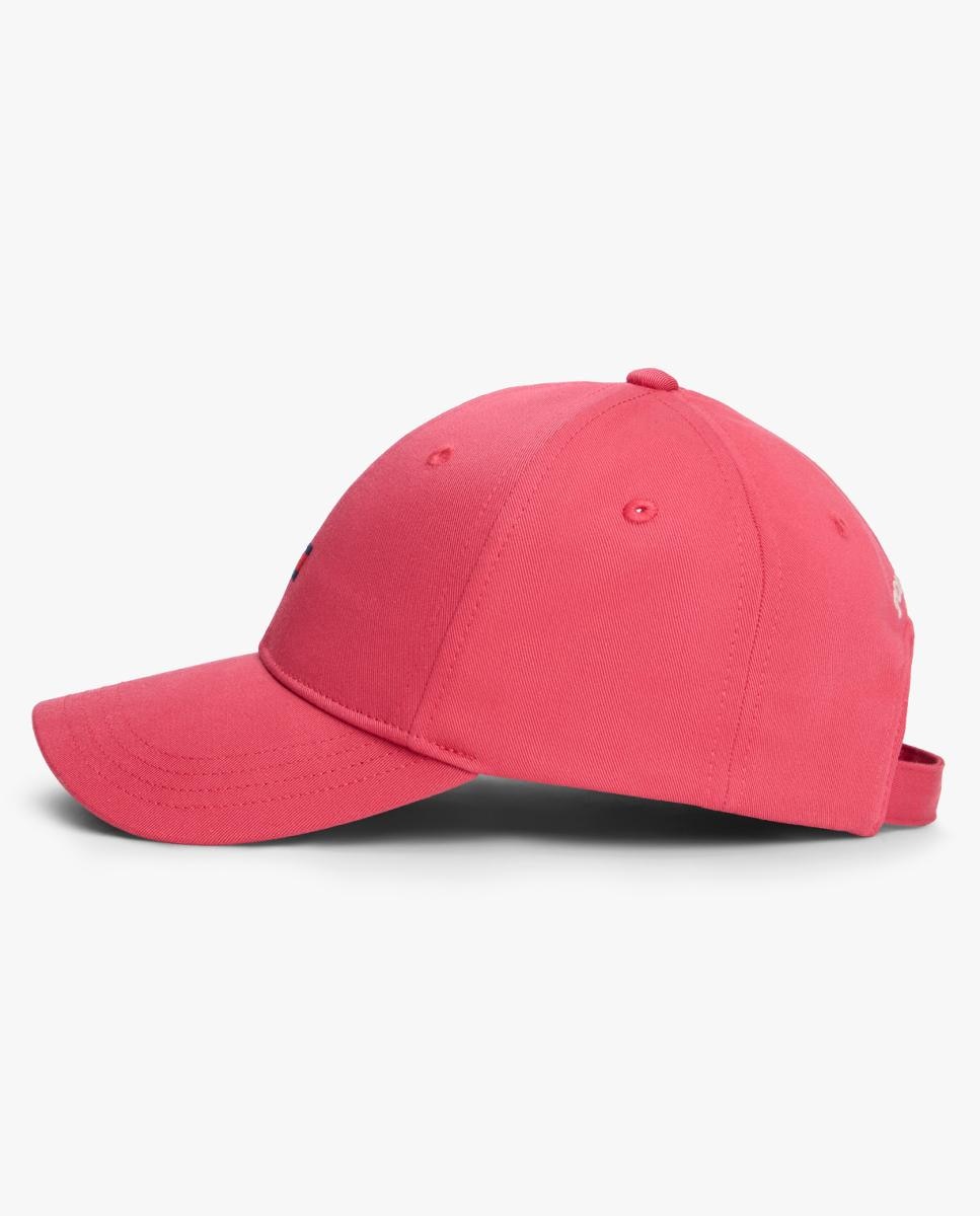 Boné com Bandeira Bordada Tommy Hilfiger Rosa-3