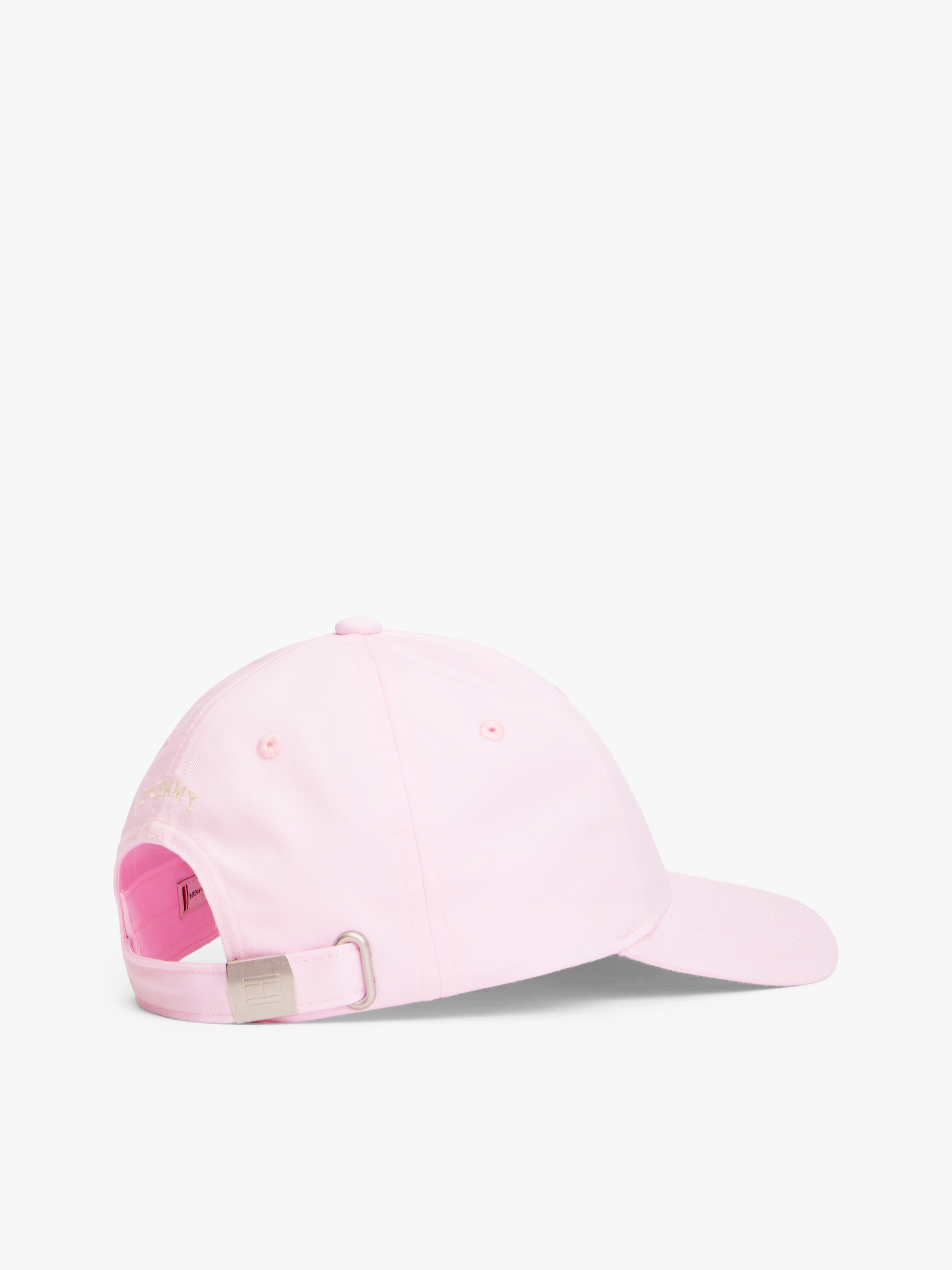 Boné com logótipo bordado Tommy Hilfiger Rosa-2