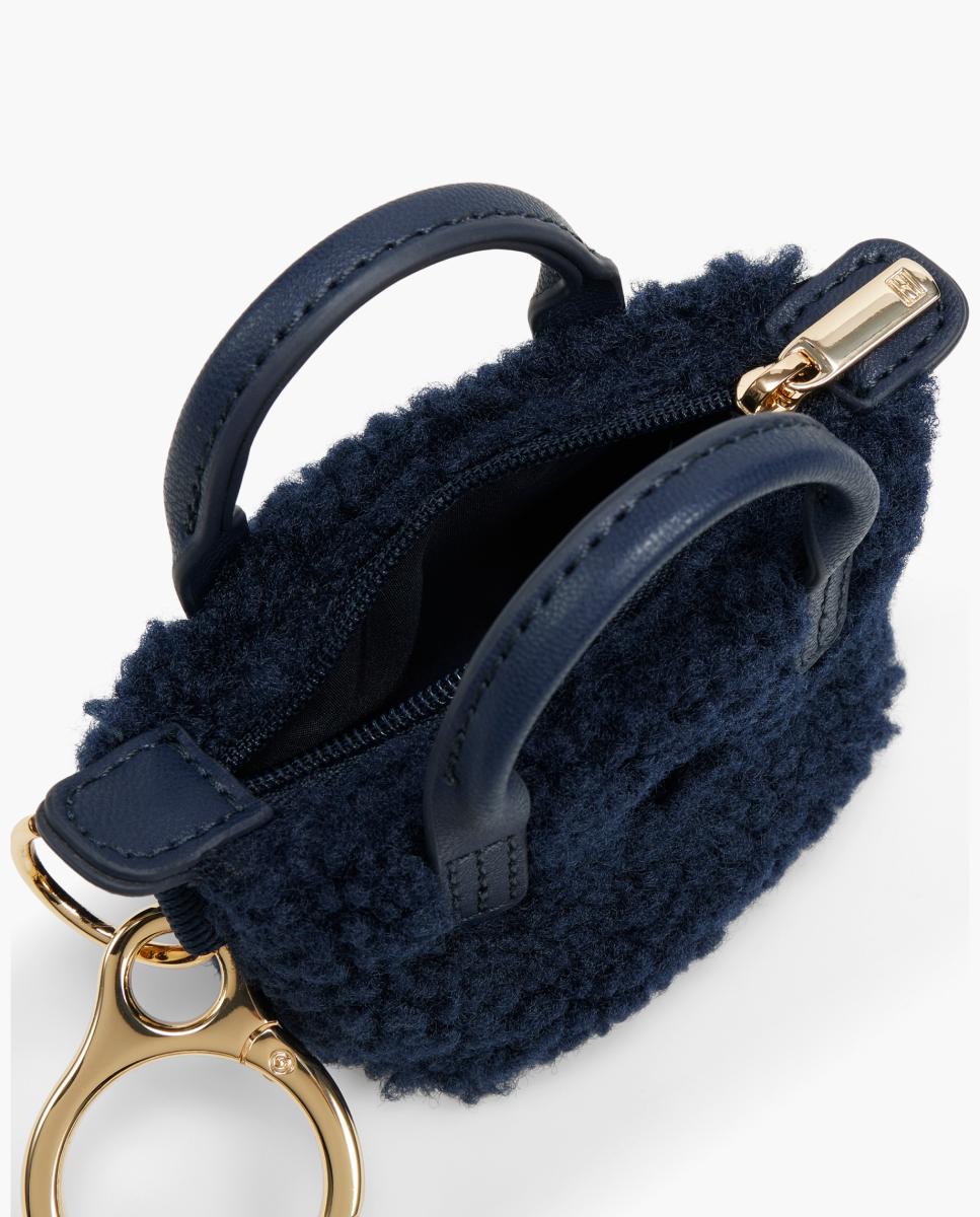 Colgante charm de niña tipo bolso teddy - Tommy Hilfiger - Azul Azul-3