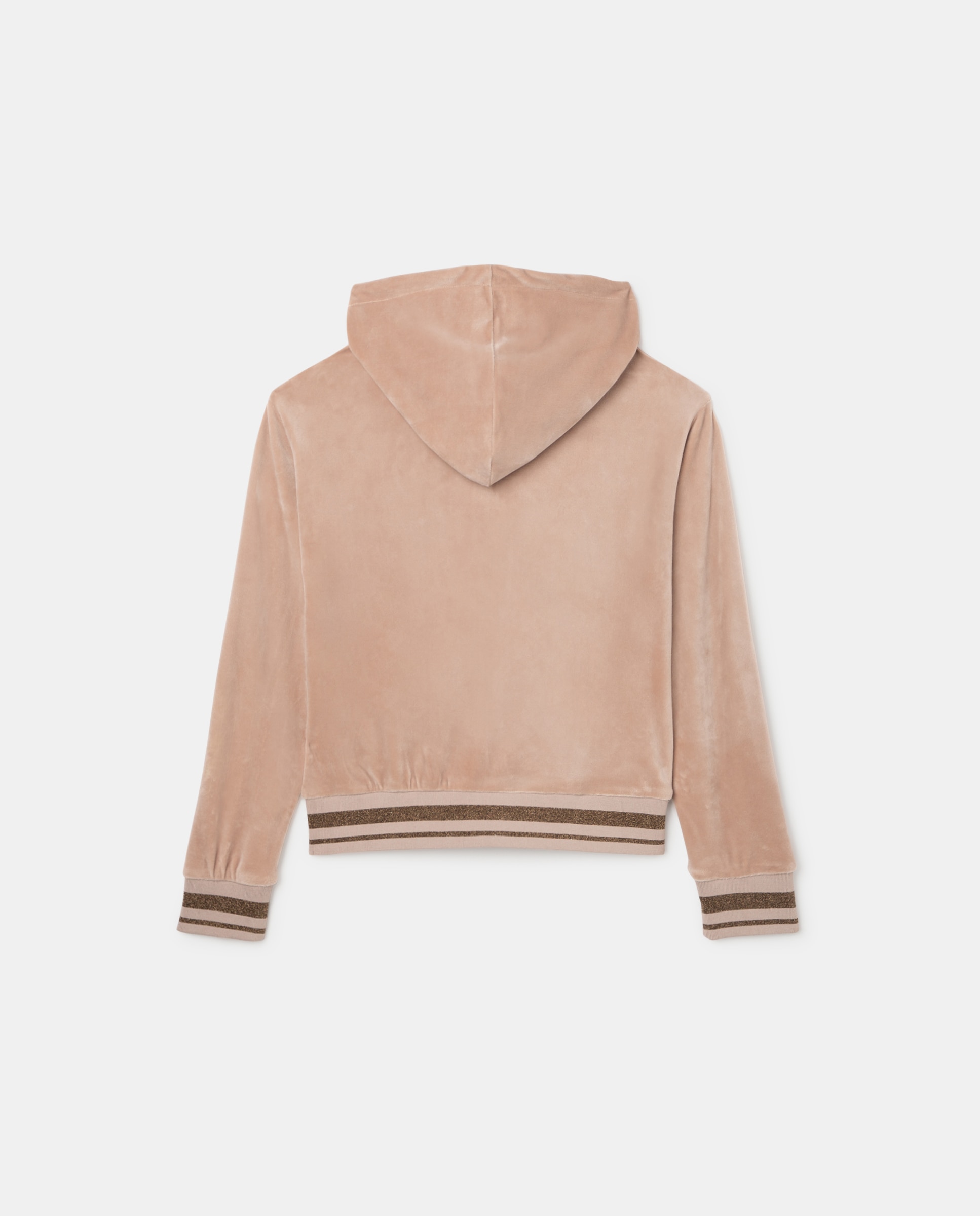 Sweatshirt cropped de veludo Belle&Rebel Cru-2