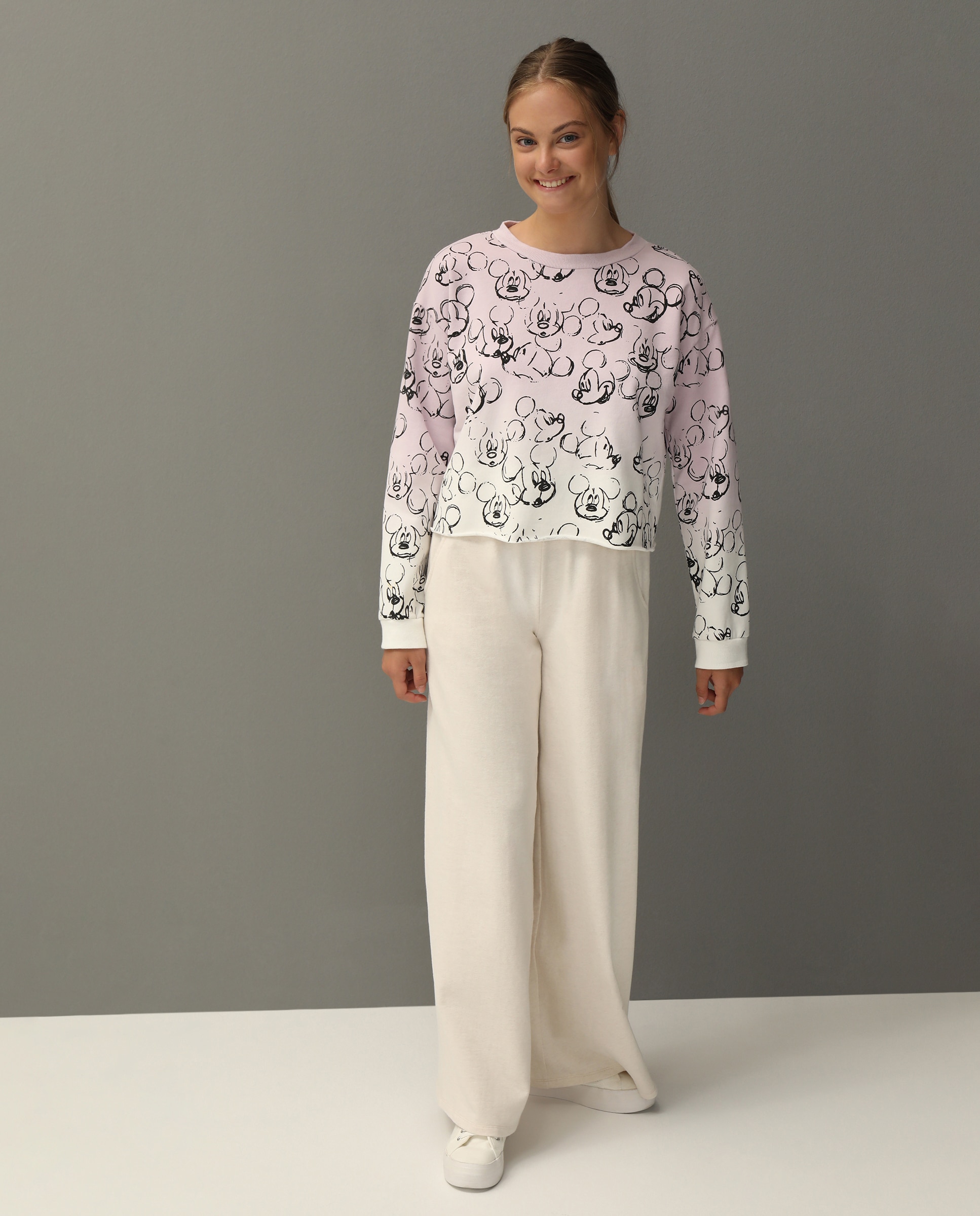 Sweatshirt com o Mickey Mouse Disney Multicolor-6