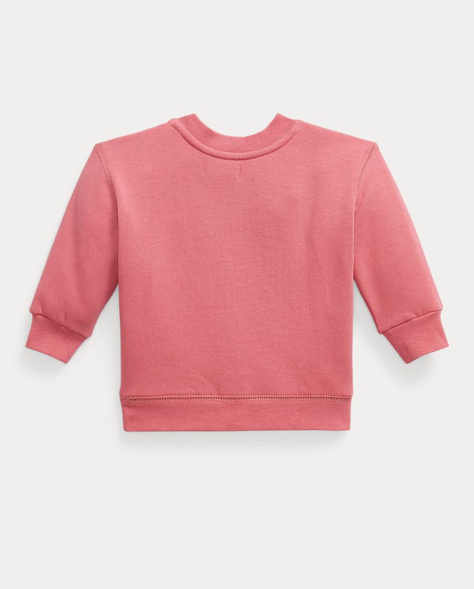 Sudadera de bebé niño con cuello redondo y Polo Bear - Polo Ralph Lauren - Coral Coral-2