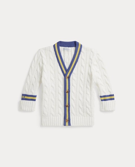 Imagem 0 de Cardigan de Malha do Cabo de Algodão de Bebé