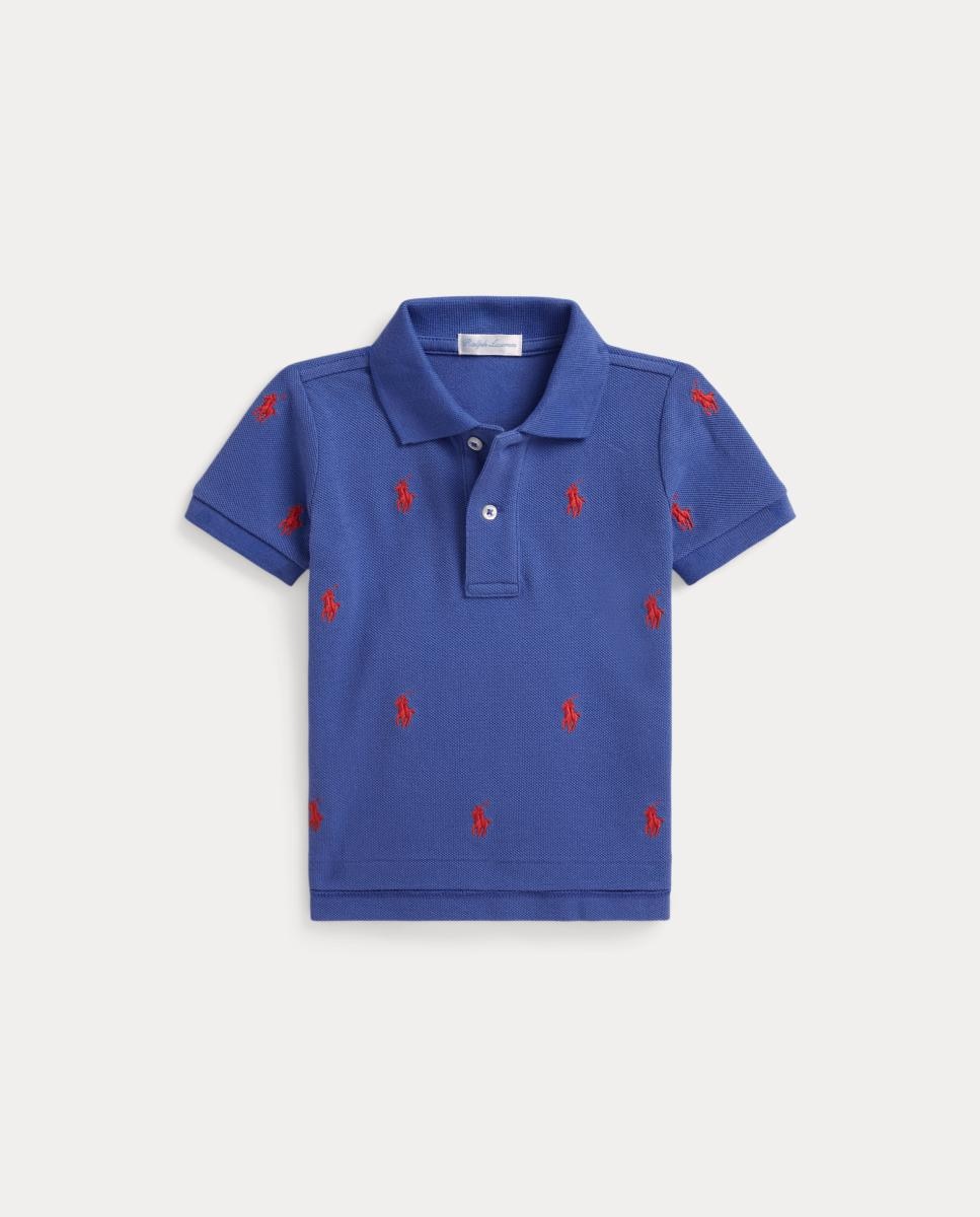 Imagem 0 de Polo de Algodão de Bebé com Cavalo