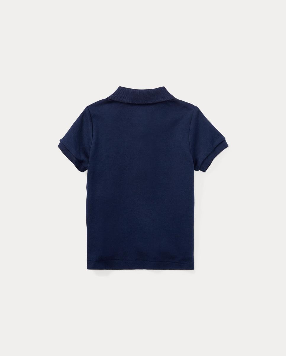 Polo Básico de Bebé Menino - Azul Polo Ralph Lauren Azul-marinho-2