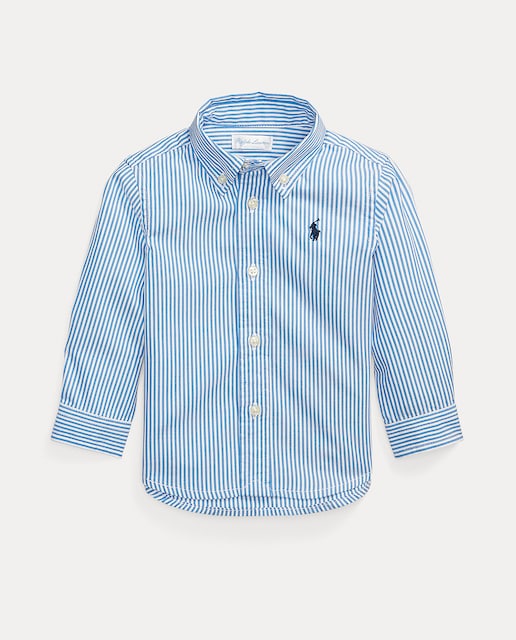 Imagem 0 de Camisa de Bebé de Algodão às Riscas