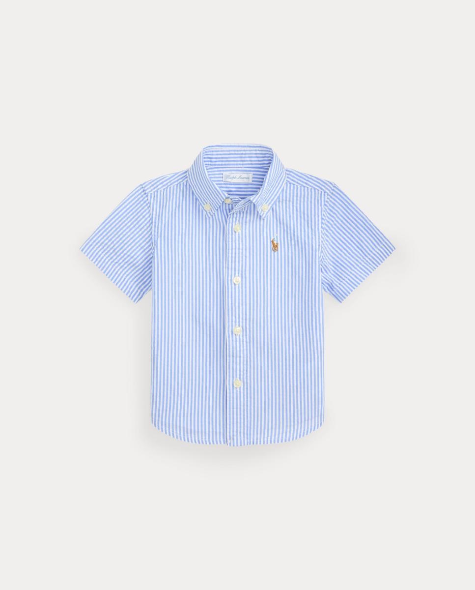 Imagem 0 de Camisa de Linho de Bebé com Manga Curta