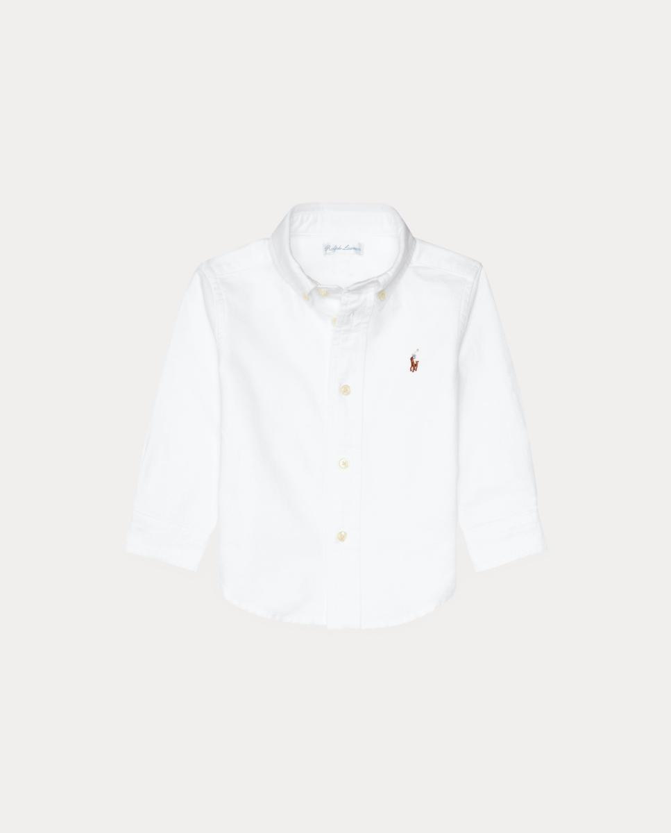 Imagem 0 de Camisa Oxford de Algodão de Bebé