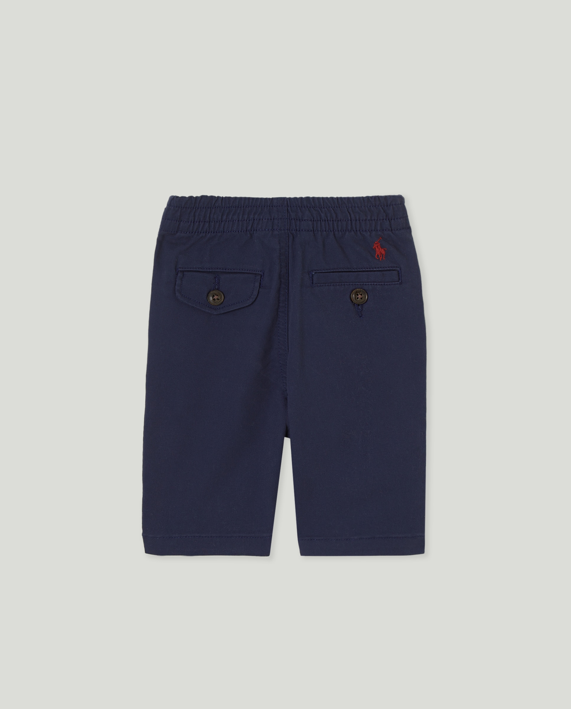 Calças de Algodão de Bebé com Cavalo Bordado Polo Ralph Lauren Azul-marinho-2