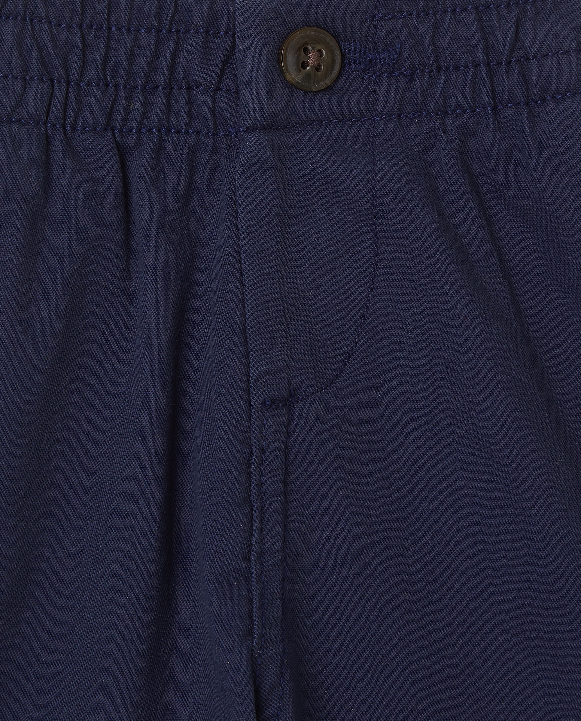 Calças de Algodão de Bebé com Cavalo Bordado Polo Ralph Lauren Azul-marinho-3