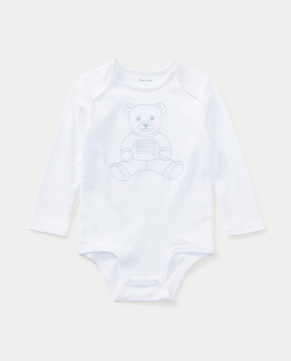 Imagem 0 de Body Unissexo de Algodão com Polo Bear