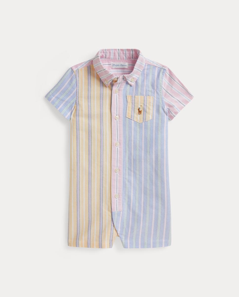 Imagem 0 de Babygrow Curto Tipo Polo de Algodão de Bebé