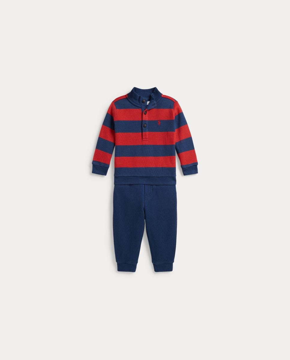 Imagem 0 de Conjunto de Calças e Polo Rugby de Bebé
