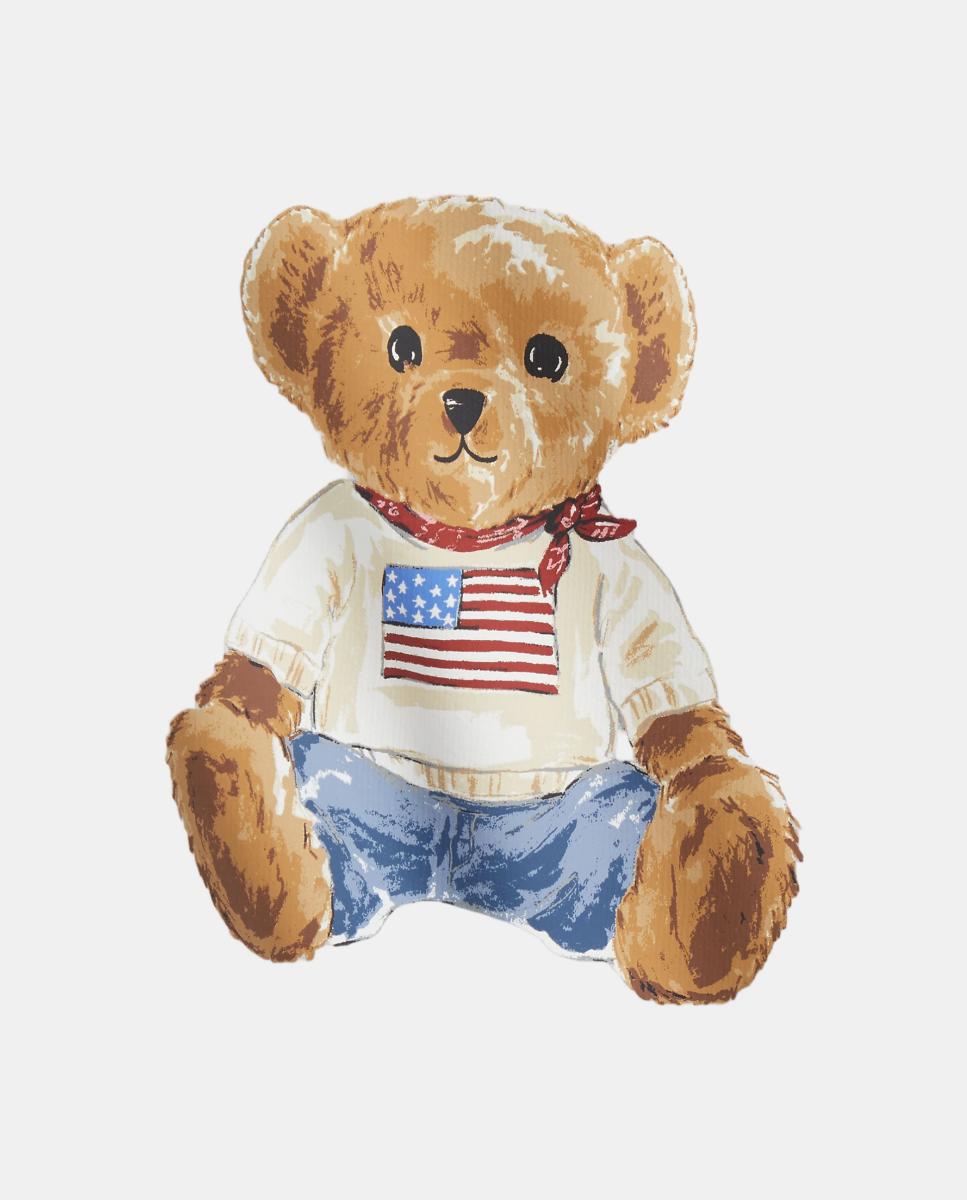 Conjunto de Felpa de Bebé com Polo Bear Polo Ralph Lauren Azul-claro-3