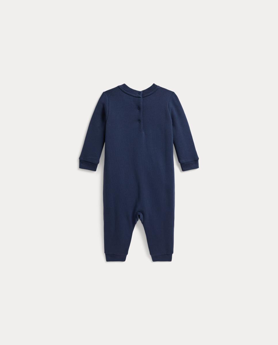 Pelele de bebé niño de algodón con Polo Bear - Polo Ralph Lauren - Azul índigo Azul índigo-2